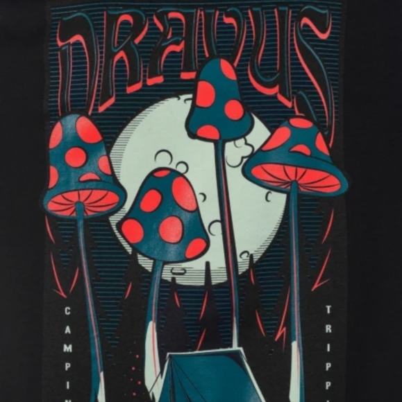 Dravus Men's Camping/Tripping Graphic Tee - Picture 2 of 8